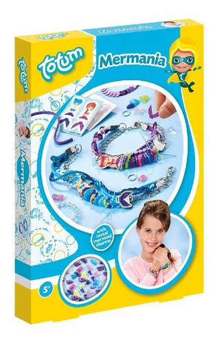 Juego Totum Manualidades Set De Sirena Para Hacer Pulseras