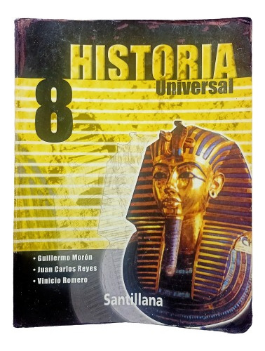 Libro Historia Universal 8vo / 2do Año Santillana