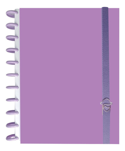 Cuaderno De Discos Profesional Morada 2 Separadores