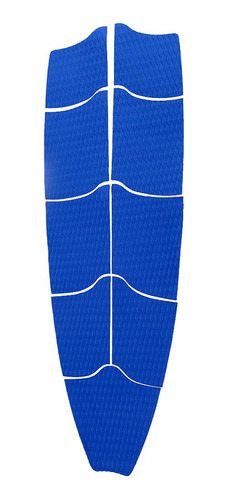 9 Piezas De Tabla De Surf Longboard Traction Pad Full Bue