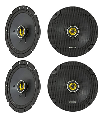 Kicker (4) 46csc674 Csc67 6.75  6-3/4  300w 4-ohm Altavoces