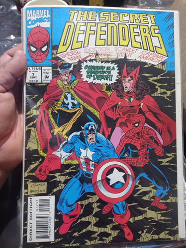 Cómic Marvel En Inglés The Secret Defenders No.7  5