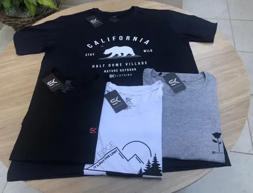 Kit 10 Camisas Camisetas Masculinas Atacado Originais Nf