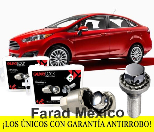 Tuercas Seguridad Ford Fiesta Sedan Se 5 Ptas