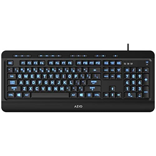 Teclado De Letra Grande: Teclado De Computadora Usb 3 C...