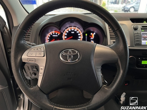 Imagem 6 de 14 de Toyota Hilux Cd Srv 4x4 2.7 Flex 2013 Kit Gás