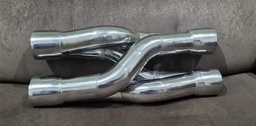 Z-pipe Z Pipe Equalizador De Escape Esportivo 2,5 Pol Inox