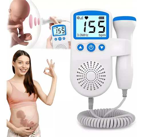 comprar Baby Detector De Frecuencia Cardíaca Fetal Portátil Doppler
