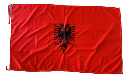Bandera De Albania Grande, Fabricamos Todas Las Banderas