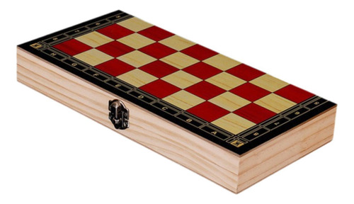 Juego De Ajedrez De Madera Plegable Juego De Mesa De