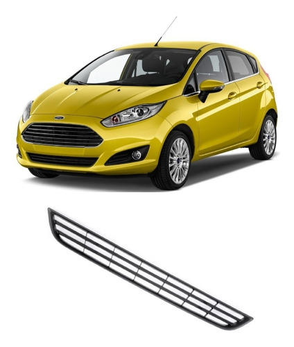 Parrilla Inferior Paragolpe Ford Fiesta Kinetic 2013/2018 Br