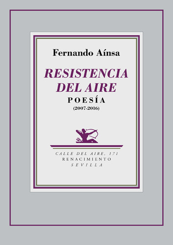 Resistencia Del Aire Poesia (2007-2016) - Ainsa, Fernando/ N