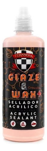 Sellador Acrilico Ternnova Glaze & Wax Plus 1l Cera Auto