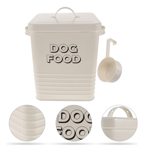 Bote De Almacenamiento Para Mascotas, Cubo De Almacenamiento