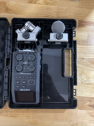 Zoom H6 All Black 6-input Portable Handy Recorder 1