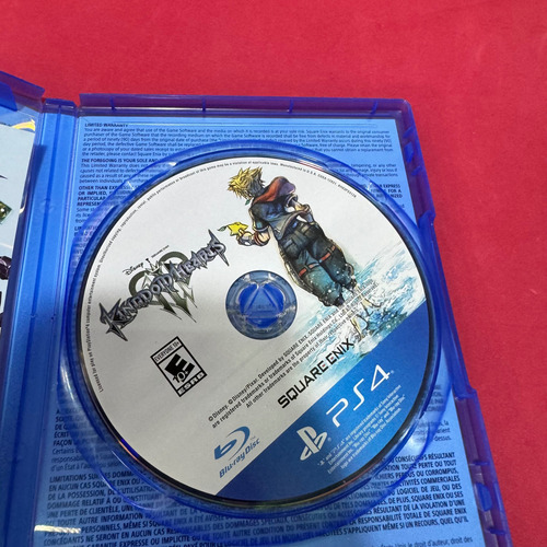 Kingdom Hearts Iii Play Station4 Ps4 Original A (Usado)