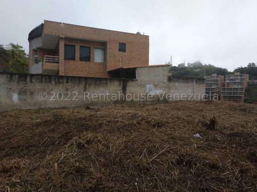 Excelente Parcela De Terreno Plana, En Venta En Alto Hatillo, Mls 25-23605, Isabel Salon.