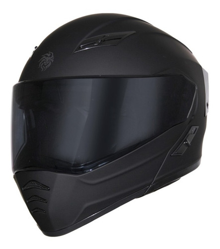 Imagen 5 de 10 de Casco Kov Estelar Abatible Luz Led Con Gafas Certificado Dot