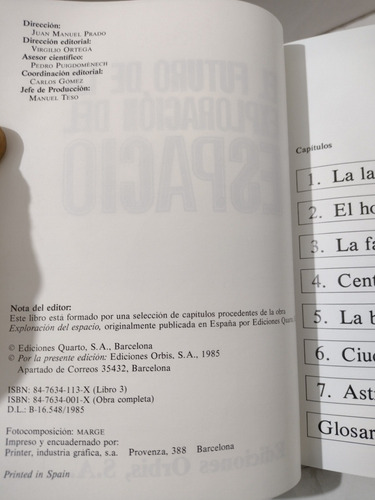 Exploración Del Espacio Muy Interesante (Usado)