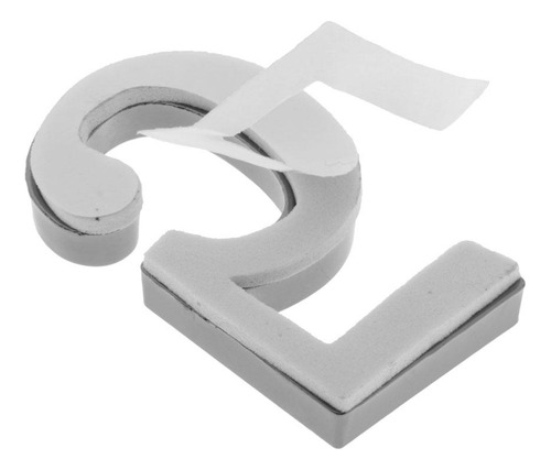 2 Placas De Metal Para Puerta De Casa, Número De