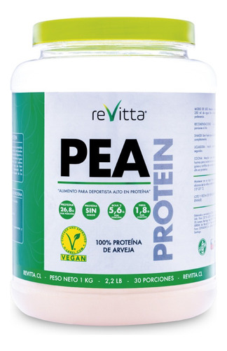 Proteína Vegetal De Arveja Pea Protein 1 Kg. Winkler