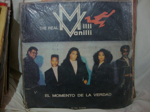 Vinilo Milli Vanilli El Momento De La Verdad 2do Album D1