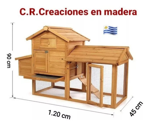 Corral Gallinero Para Gallinas Ponedoras Nidos