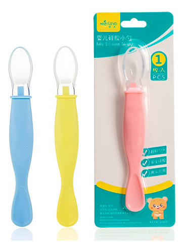 Cuchara Utensilio Individual Para Comer Bebés Niños + 6meses