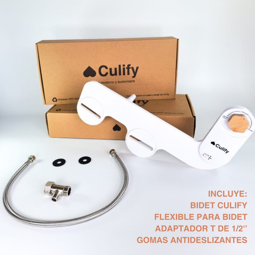 Bide Culify Ducha Árabe Turca Wc Inodoro Kit Completo Bidet