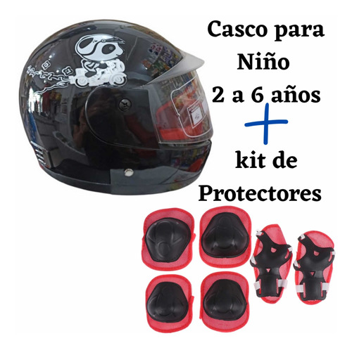 Casco Para Moto De Niños Más Protectores