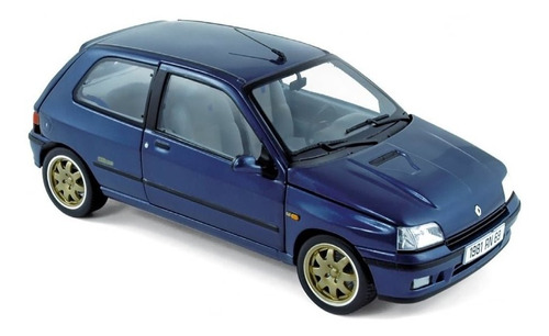 1993 Renault Clio Williams Blue 1/18 Por Norev 185230