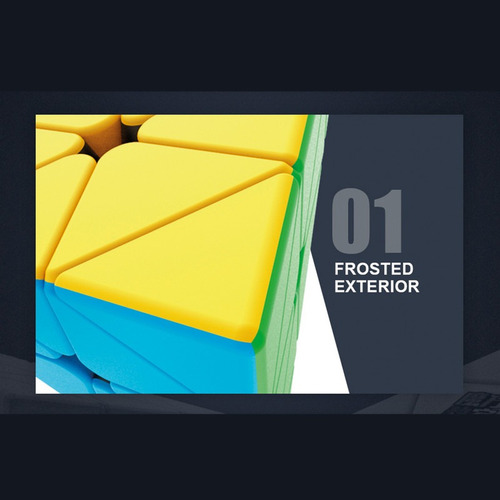 Cubo Rubik Pyraminx Moyu Meilong Jinzita Stickerless