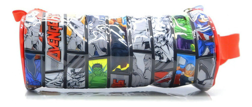 Cartuchera Escolar Tubo Avengers Marvel Comic