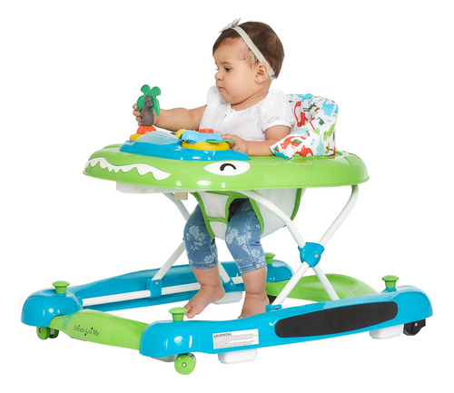 Baby Walker Dream On Me Baby Steps Azul/verde Ajustables