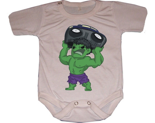 Bodys Para Bebés - Increible Hulk - Superheroes