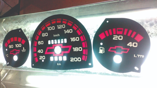Caratula Translucida Chevy C2 Cluster Tablero Instrumentos (Usado)