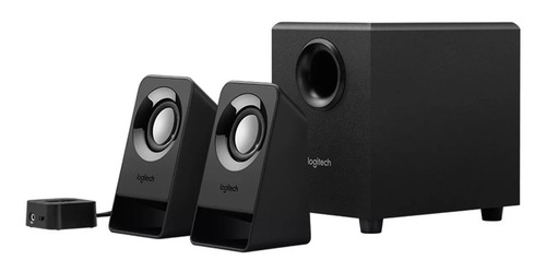 Bocinas Logitech Z213 Subwoofer 2.1 7w Rms 980-001224 Pc Mac Color Negro