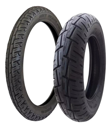 Pneu City Demon Pirelli 2.75-18 + 120/90-16 Moto