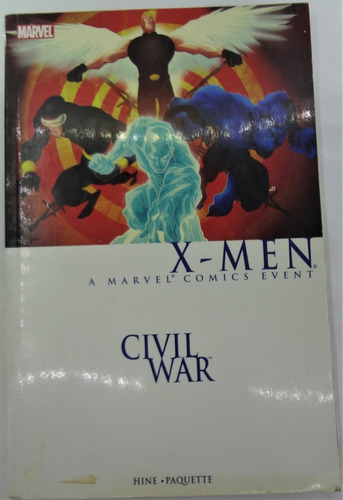 Marvel Civil War X-men En Ingles 120 Paginas