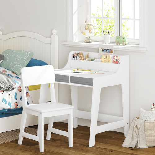 Utex Juego De Escritorio Y Silla Para Niños Escritorio De
