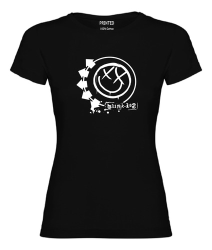 Polera Mujer Estampado Blink 182 /02