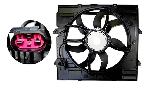 Motoventilador Para Vw Amarok 2.0 2016 2017 2018 2019 2020