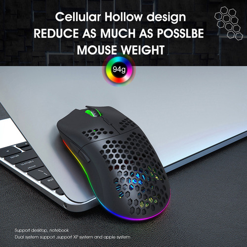 Accesorio De Computadora Hxsj.. 4g Inalámbrico T66 Rgb Gamin