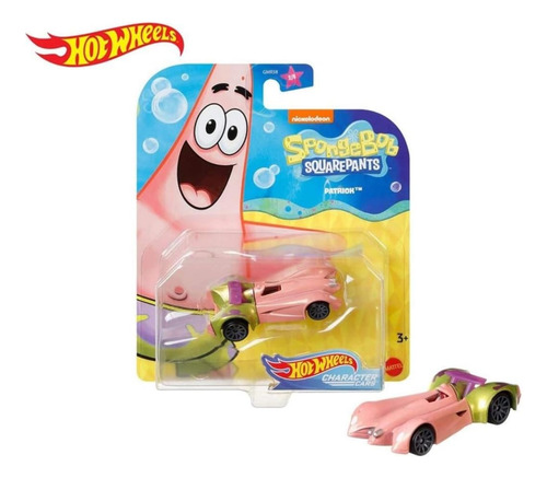 Hot Wheels Character Cars Bob Esponja De Nickelodeon Patrick