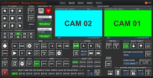 Pacote Utc - Replay Para vmix