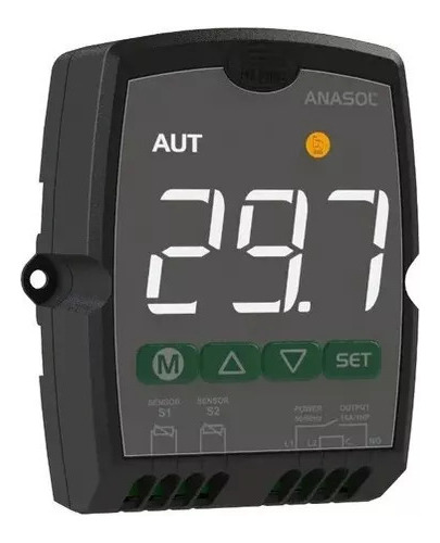 Controlador Diferencial Temperatura Anasol 220v - Full Gauge