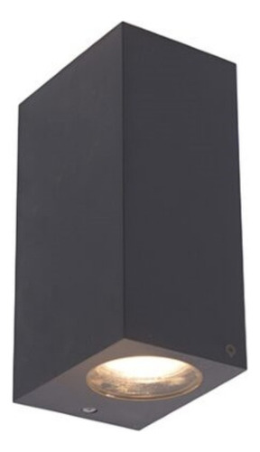 Aplique Lampara Muro Led Luz Doble Dicroico Exterior