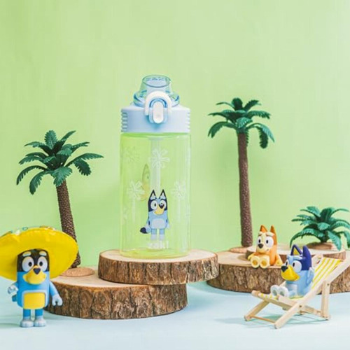 Zak Designs Sage Bluey Botella De Agua Para Niños Para La