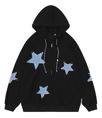 Sudadera Unisex Con Capucha Y Cremallera Con Estampado De Es
