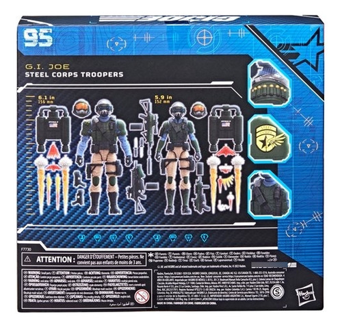 Steel Corps Troopers G.i. Joe Classified Series #95